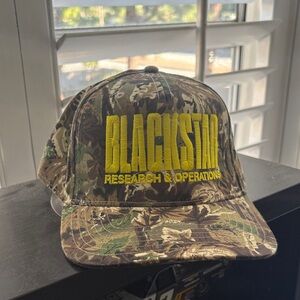 Blackstar Camouflage Cap with Yellow Embroidery